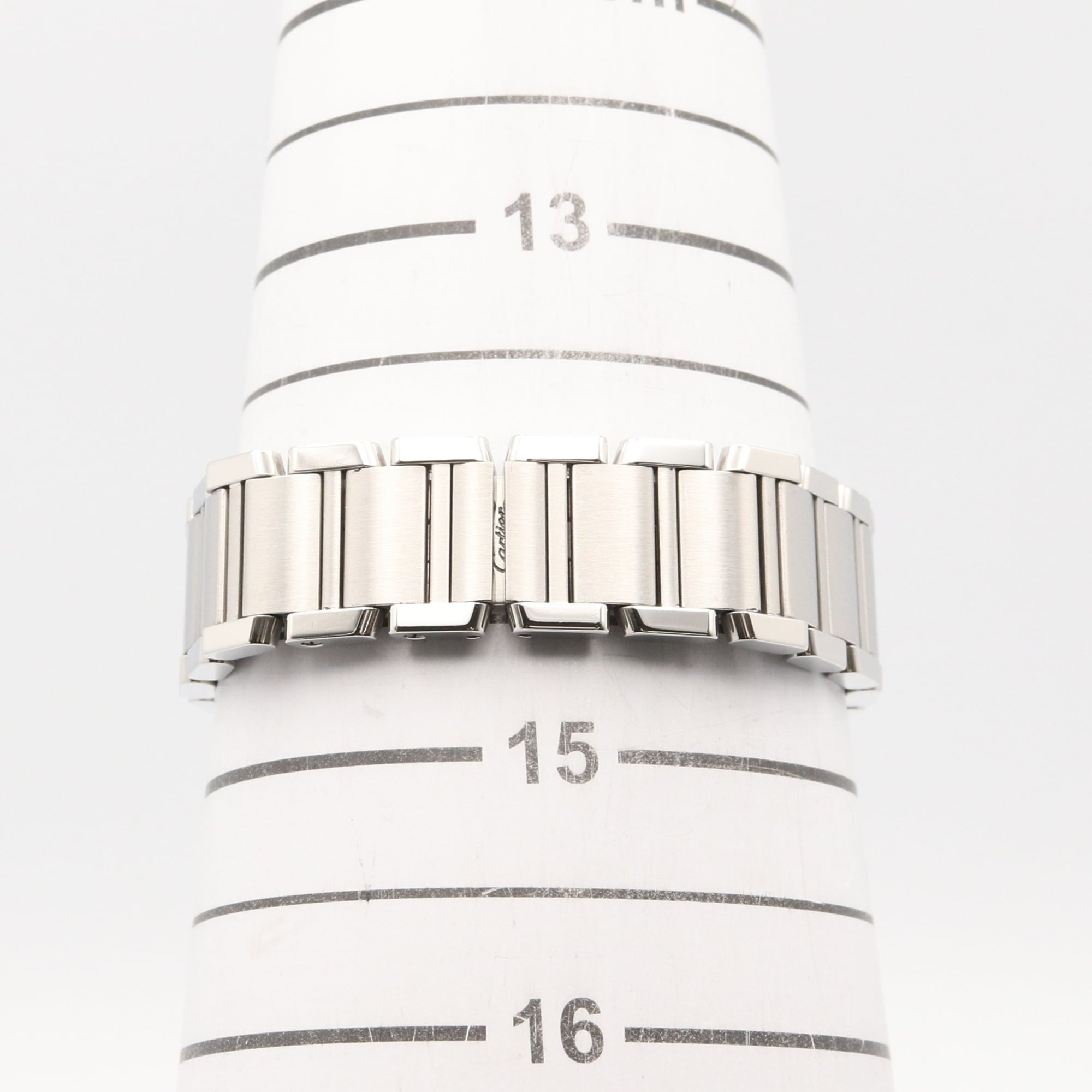 Cartier Tank Française SM Watch, Stainless Steel, Ladies, Silver Tone, W51008Q3 — Very Good