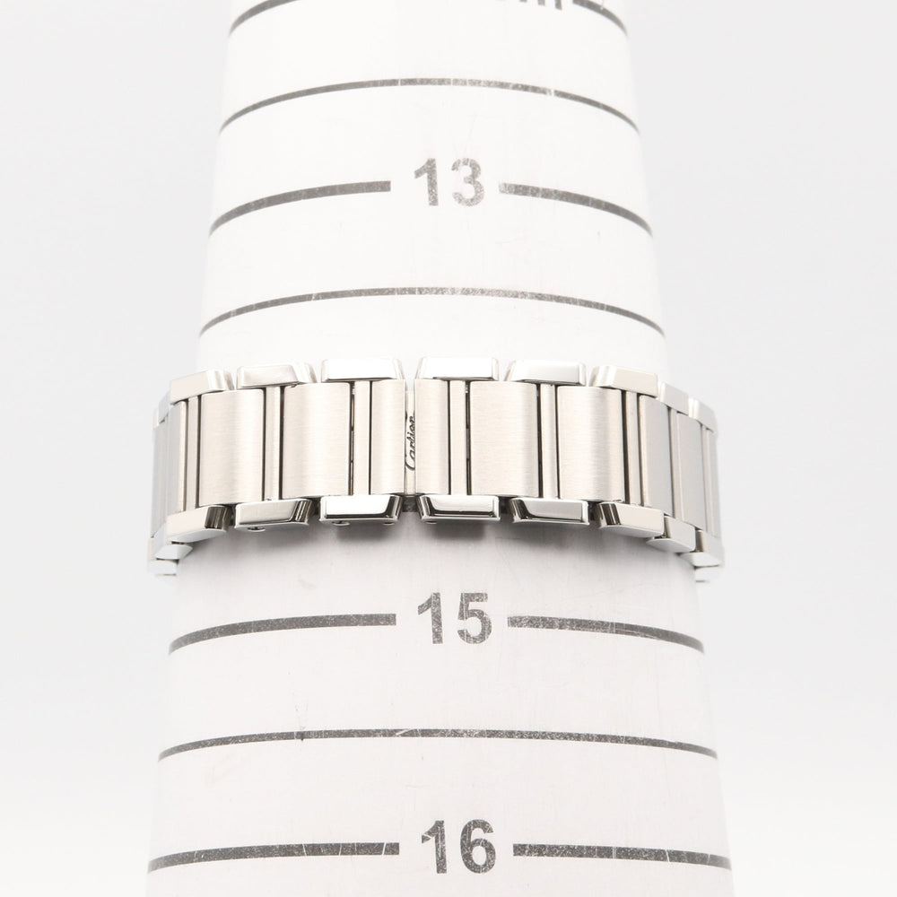 Cartier Tank Française SM Watch, Stainless Steel, Ladies, Silver Tone, W51008Q3 — Very Good