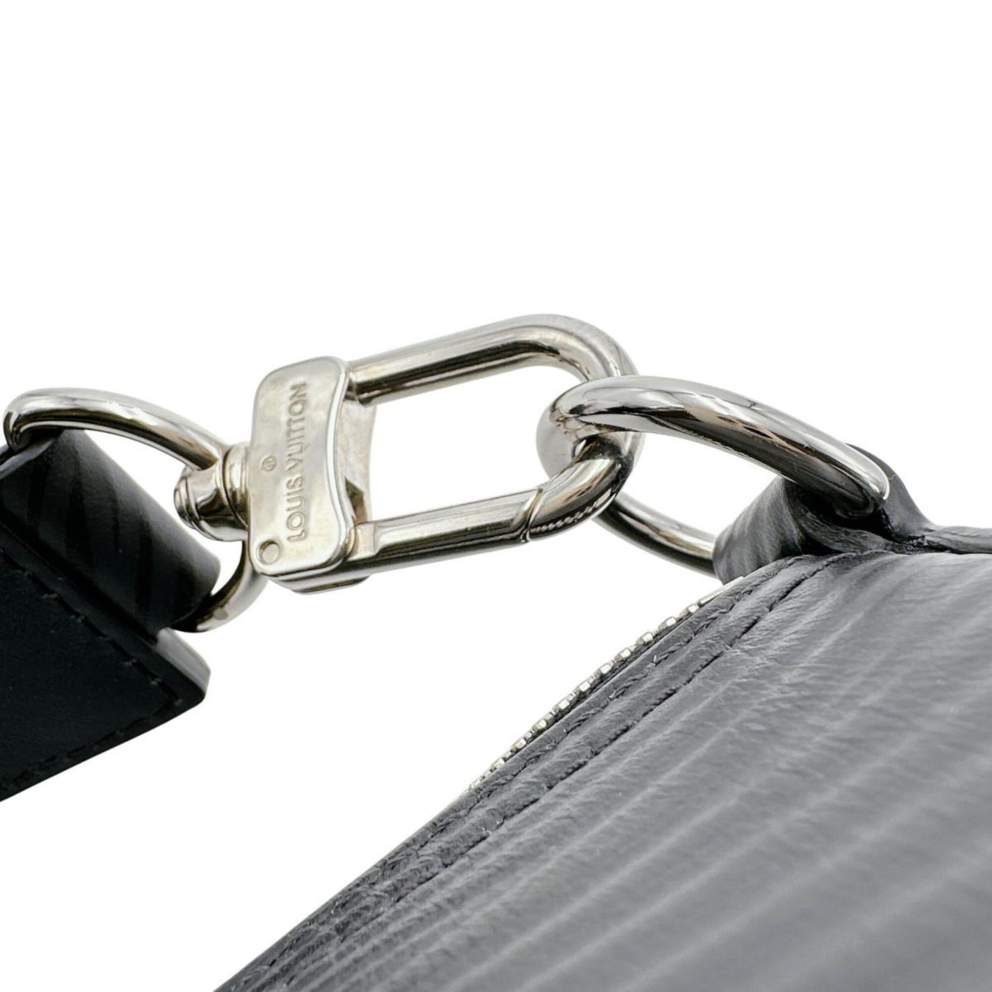 Louis Vuitton Soft Polochon PM Epi Leather Handbag, M24324, Black — Like New