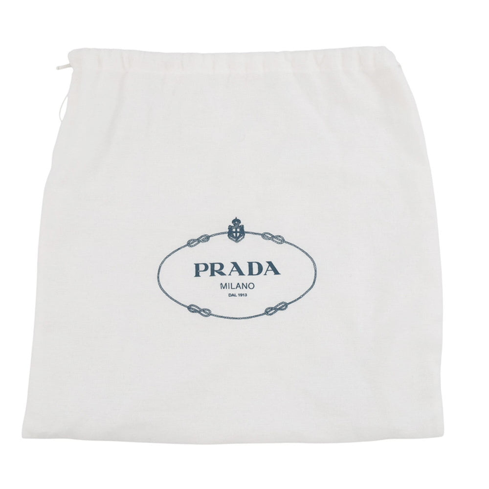 Prada Shoulder Bag Triangle Soft Grain Leather 1BC238 PRADA Handbag — Like New