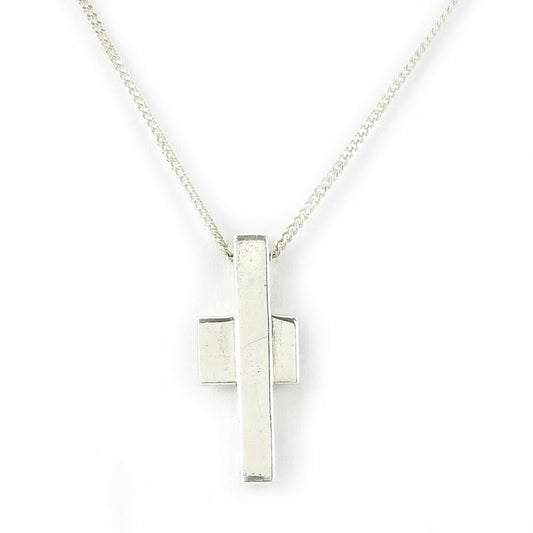 Gucci Necklace Silver 925 Approx. 7.6g Cross Women's Men's GUCCI