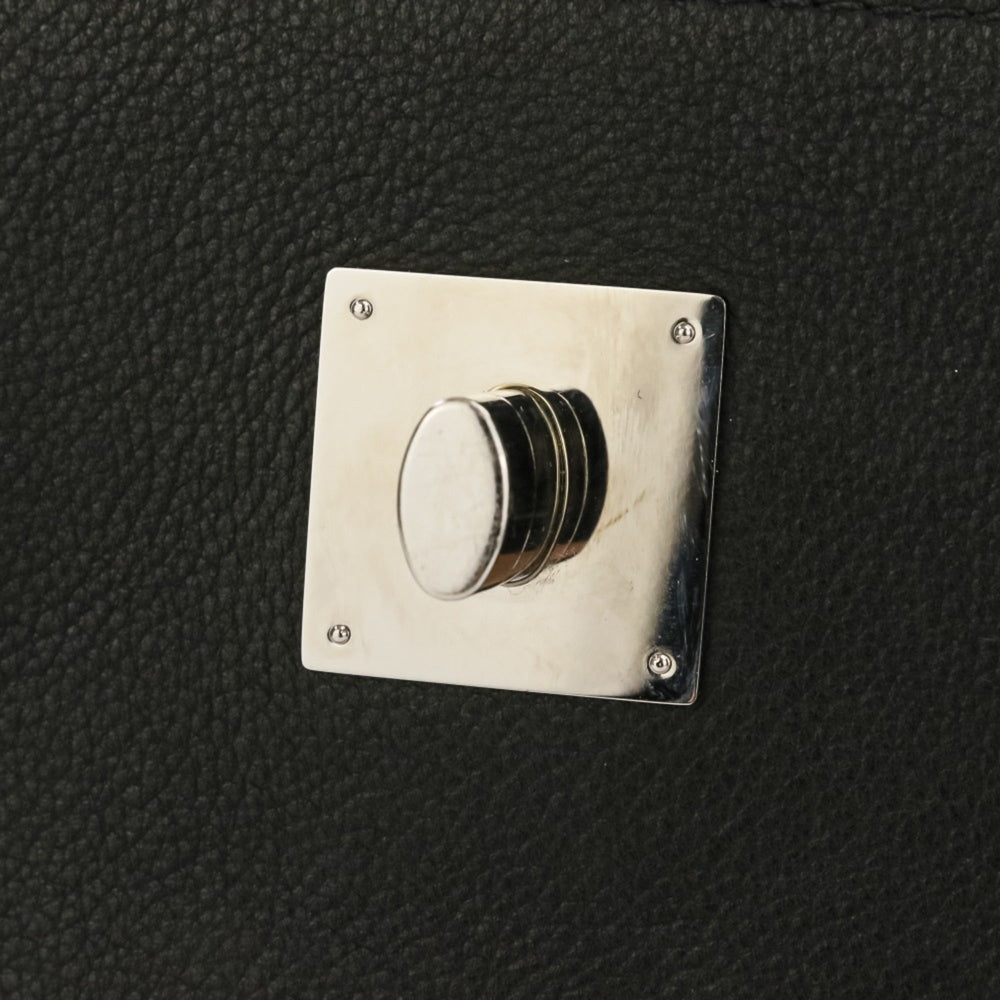 Louis Vuitton Lockme Ever MINI 2-way Leather Handbag/Shoulder Bag M20997 Black Women's — Like New