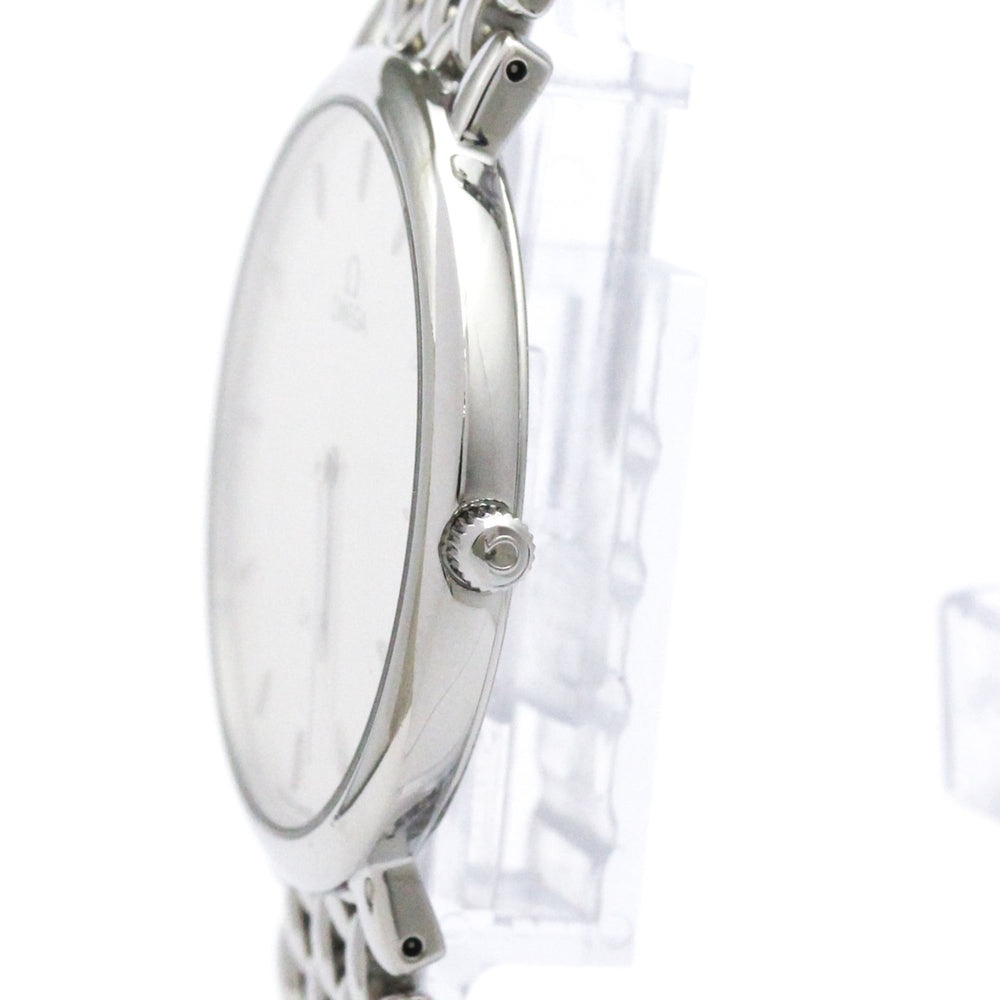 OMEGA De Ville Stainless Steel Quartz Mens Watch 7500.31 — Very Good