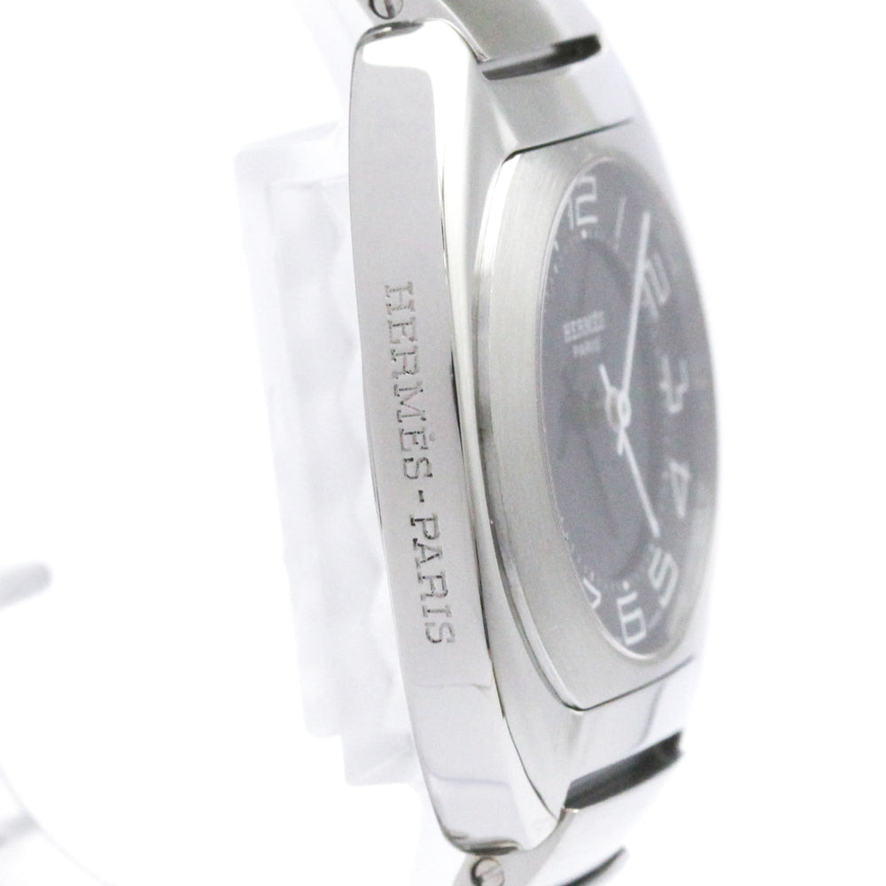 HERMES Espace Stainless Steel Quartz Ladies Watch ES1.210 Polished — Very Good