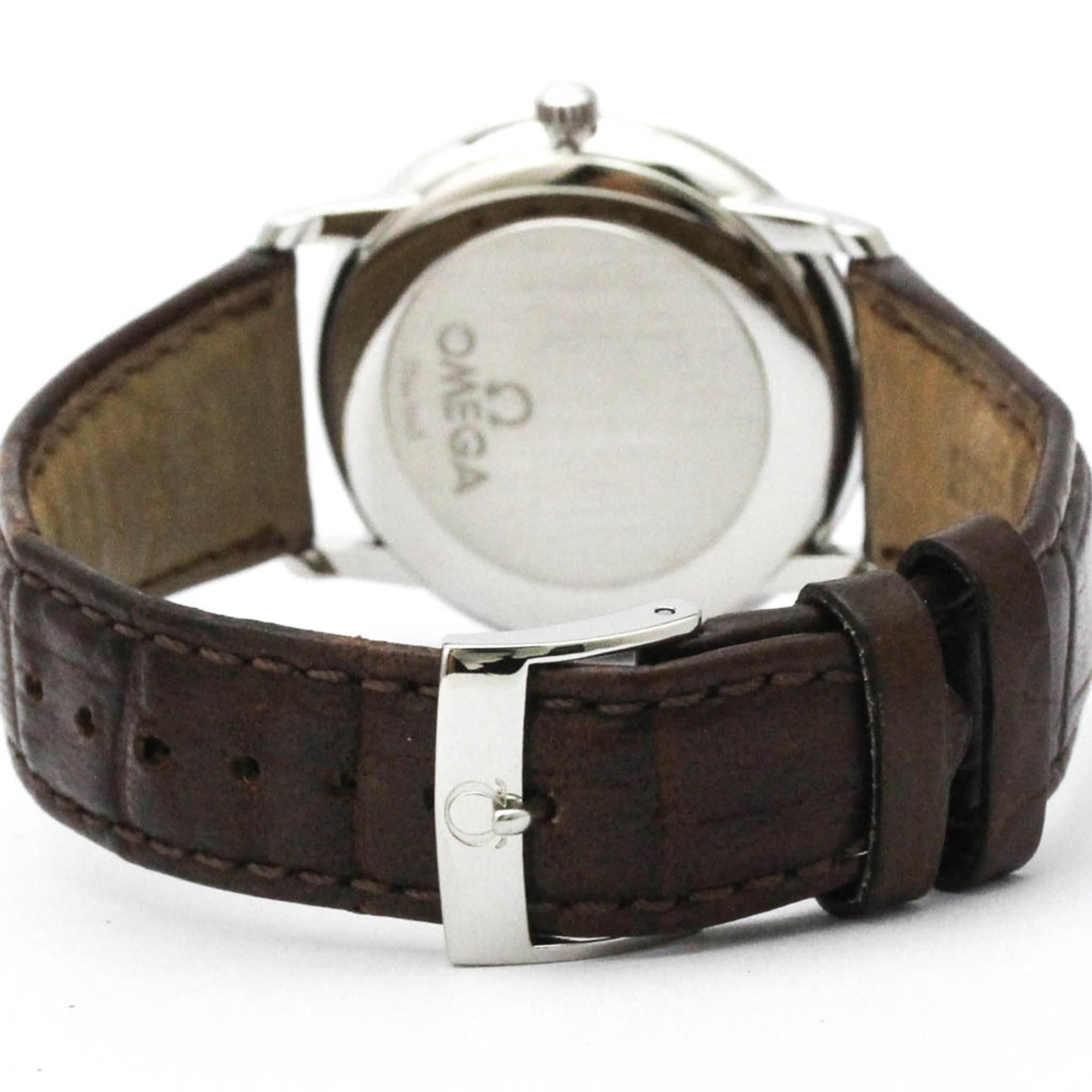 OMEGA De Ville Prestige Steel Hand-Winding Mens Watch 4820.31 Polished — Very Good