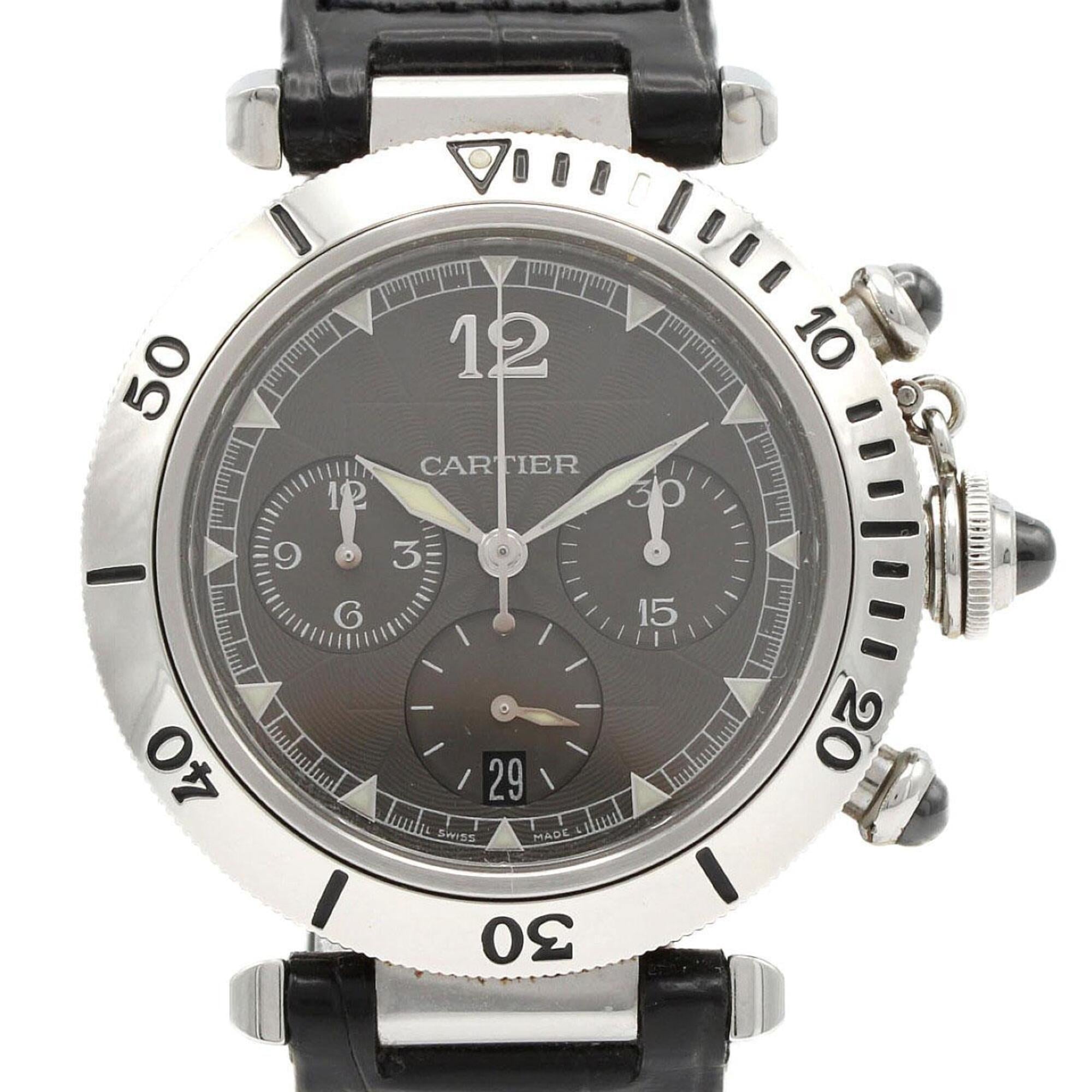 Cartier Pasha 950 Chrono SSxPT W3105155 Automatic Watch — Good