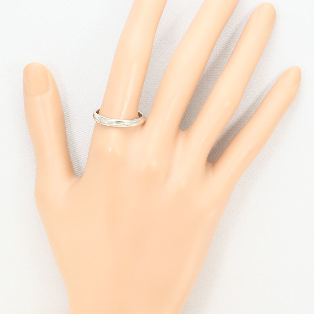 Celine PT1000 Platinum Ring, 1 Ruby (0.02ct), Total Weight 5.3g, Like New Condition — Like New