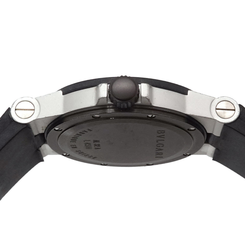 Bulgari BVLGARI Aluminum AL32A Ladies' Watch, Date, Silver, Quartz Watch — Very Good