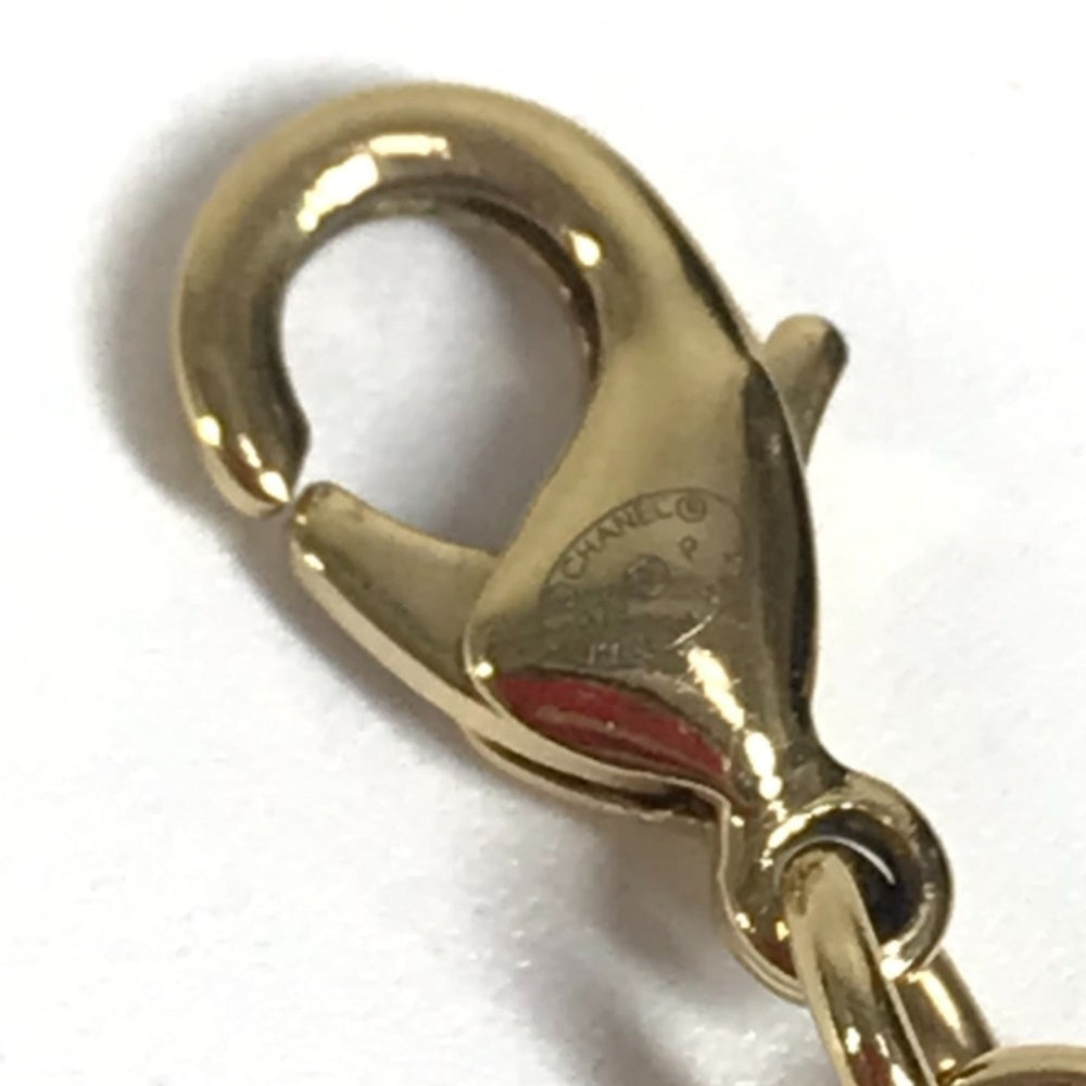 CHANEL B26P CC Coco Mark Chain Bracelet, Bicolor Accessory, Metal Women's, Gold — Like New