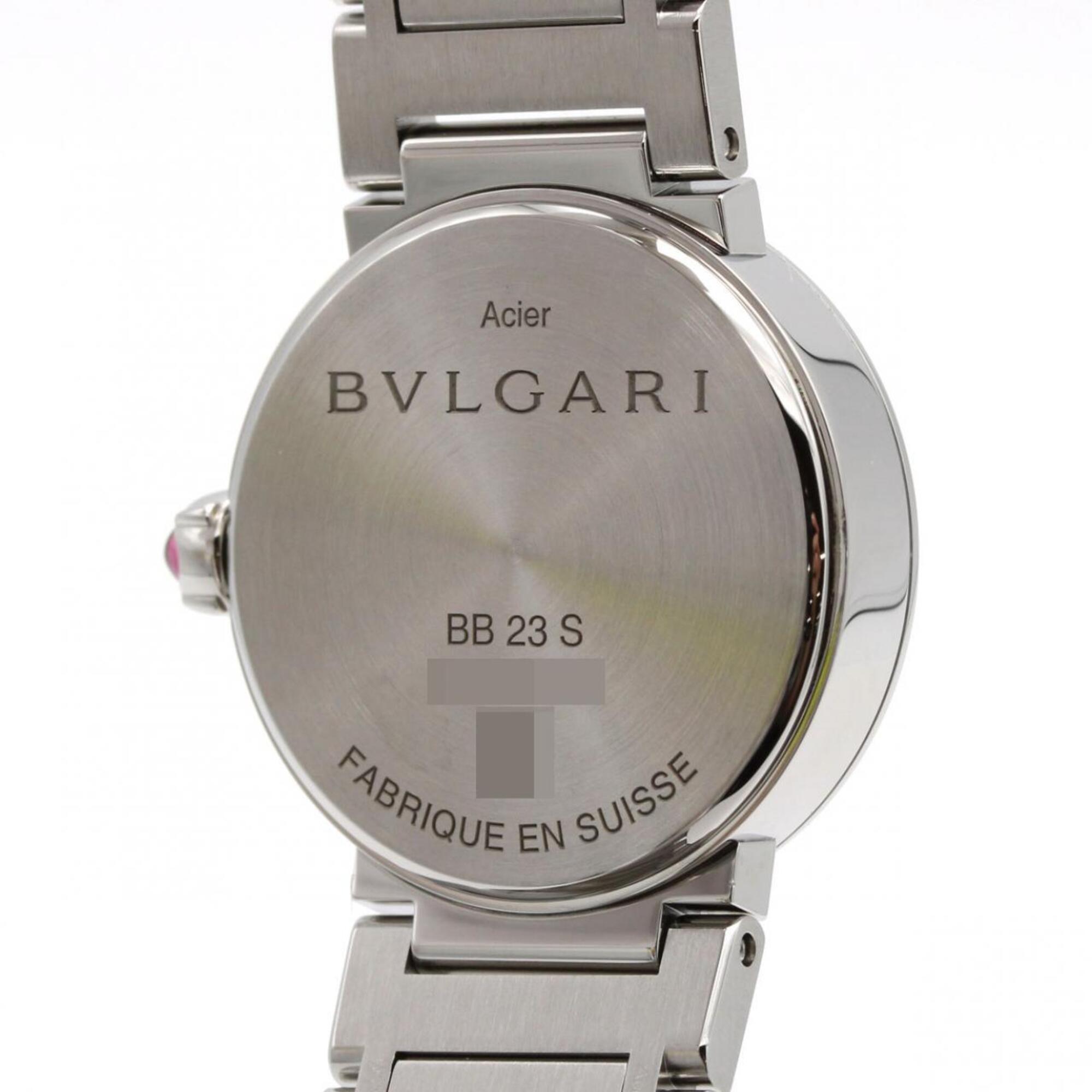 Bvlgari BB23S 103695 SS Quartz Watch — Very Good