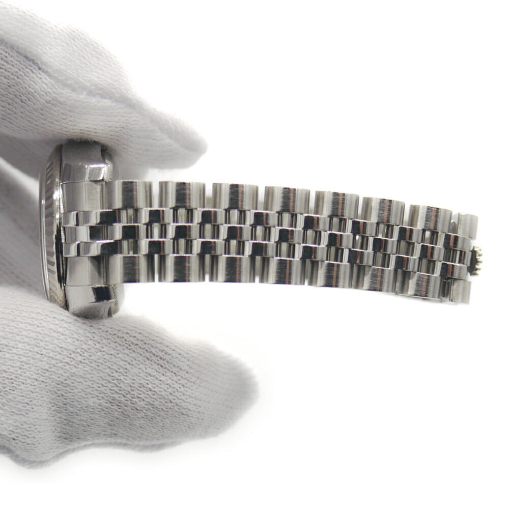 ROLEX Datejust 179174G (D-serial number), Automatic, 10-diamond setting, Computer dial, Ladies' watch — Good