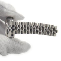 ROLEX Datejust 179174G (D-serial number), Automatic, 10-diamond setting, Computer dial, Ladies' watch — Good