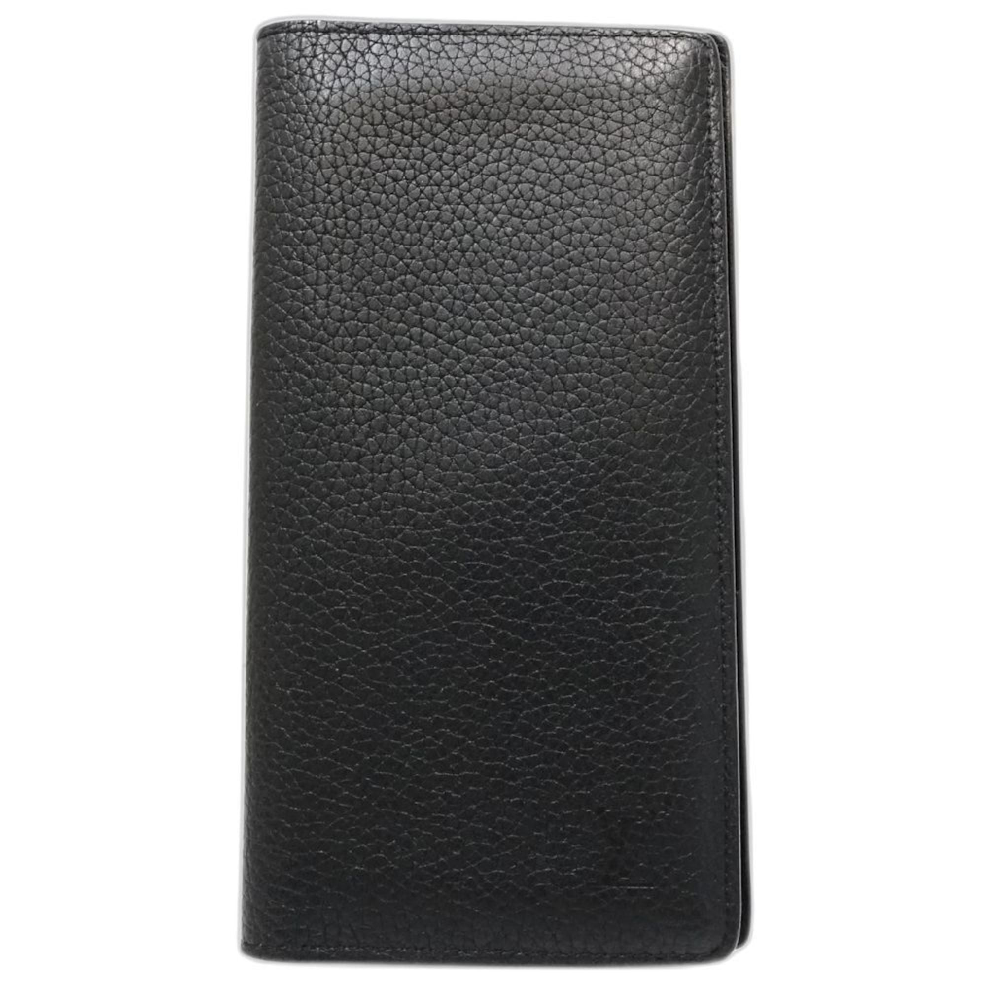 LOUIS VUITTON Louis Vuitton Long Wallet M58192 Portefeuille Brazza Noir Men's 181903