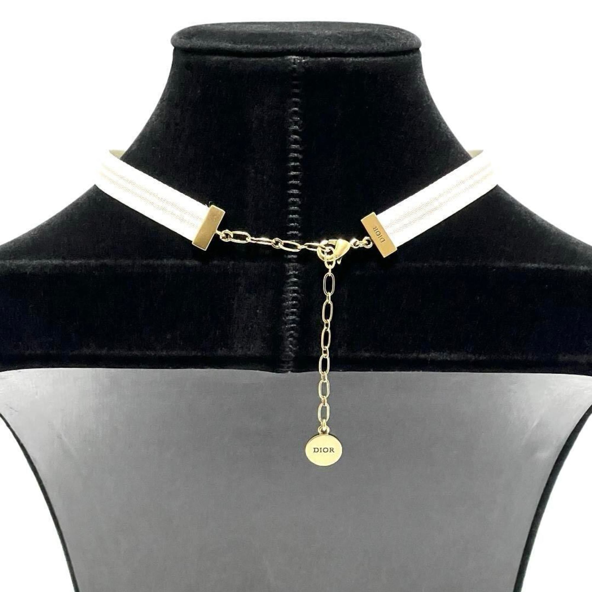 Christian Dior Dior Women's Petit CD Choker Necklace Pendant — Like New
