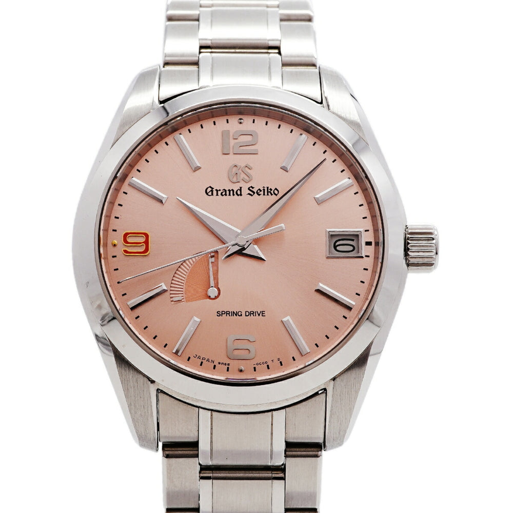 Seiko Grand Motoyasu Produced SBGA371 Pink Dial Men's Watch — Very Good