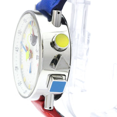 ALAIN SILBERSTEIN Krono Bauhaus Steel Automatic Watch LOW5100 Polished — Very Good