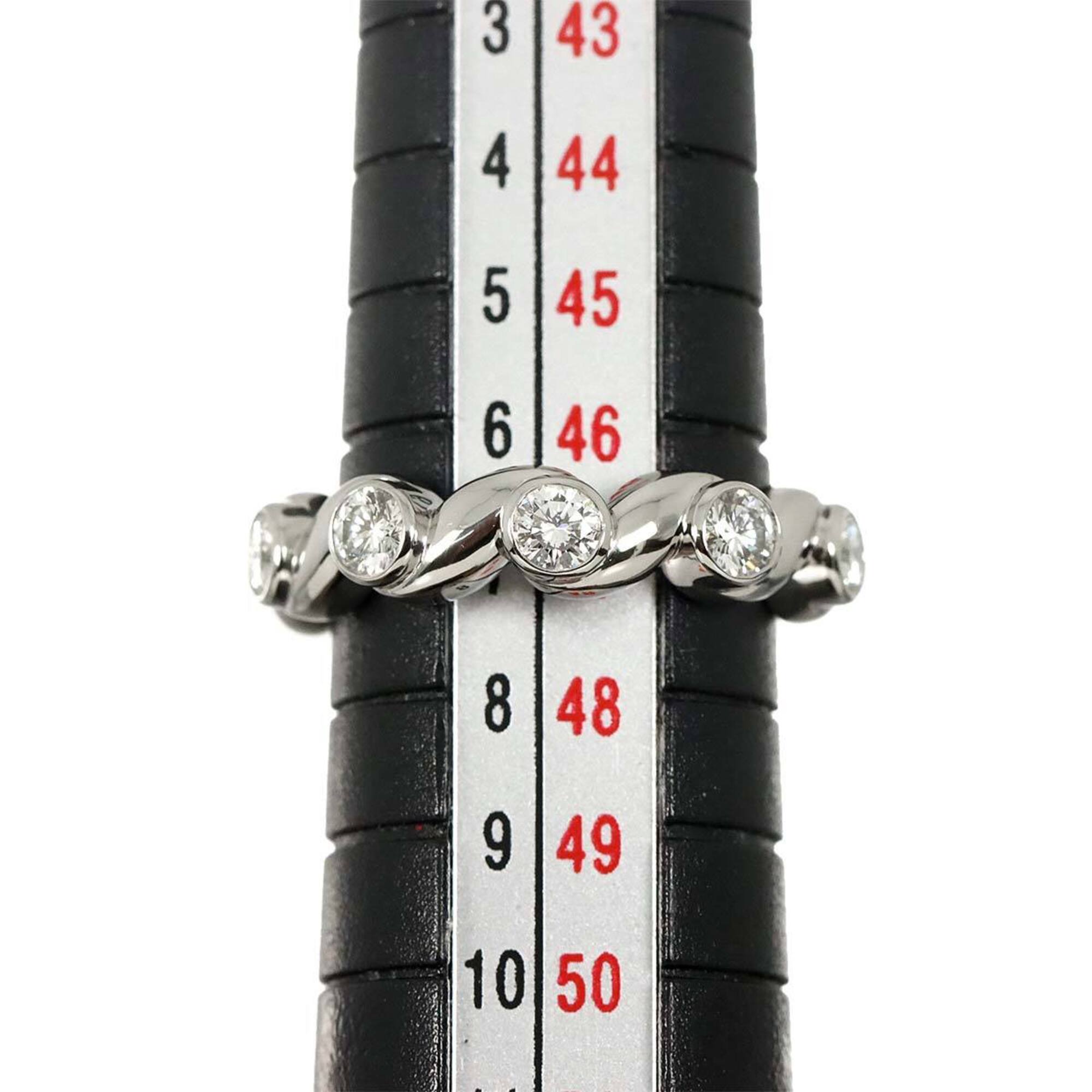 Christian Dior Dior Diamond Ring, Platinum Ring — Like New