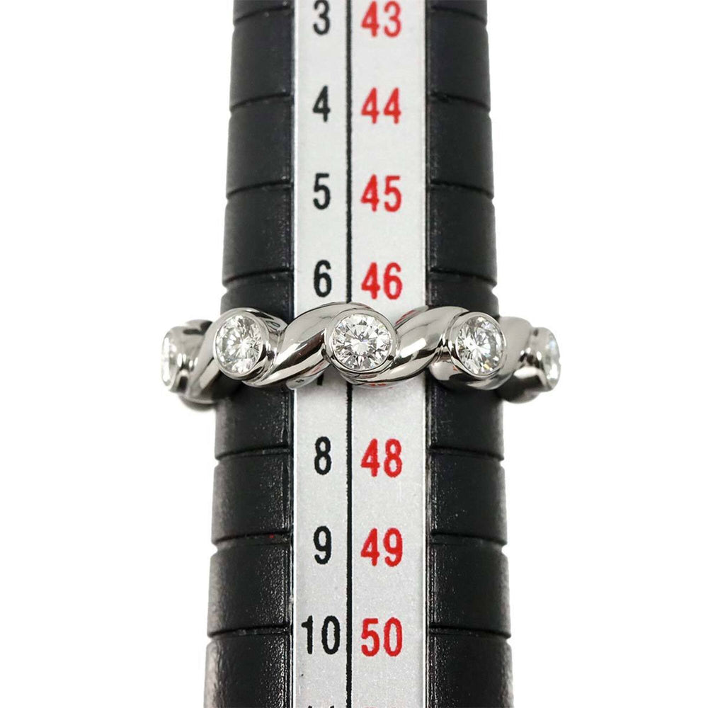 Christian Dior Dior Diamond Ring, Platinum Ring — Like New