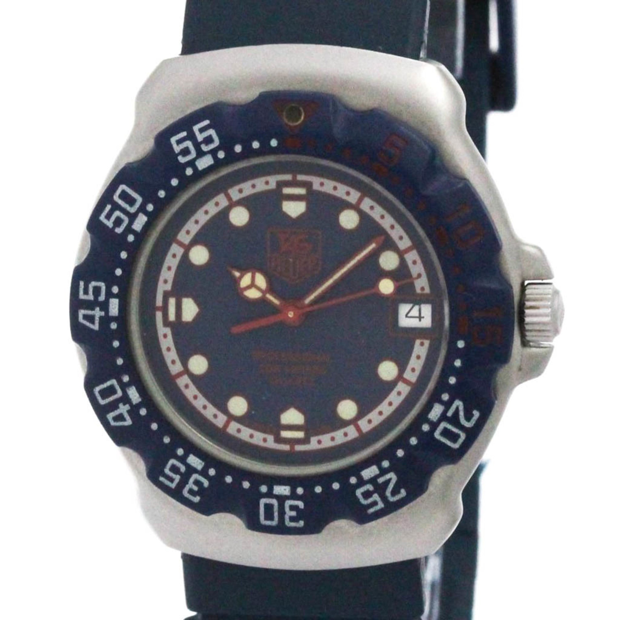 TAG HEUER Formula 1 Steel Rubber Quartz Mens Watch 370.513 — Good