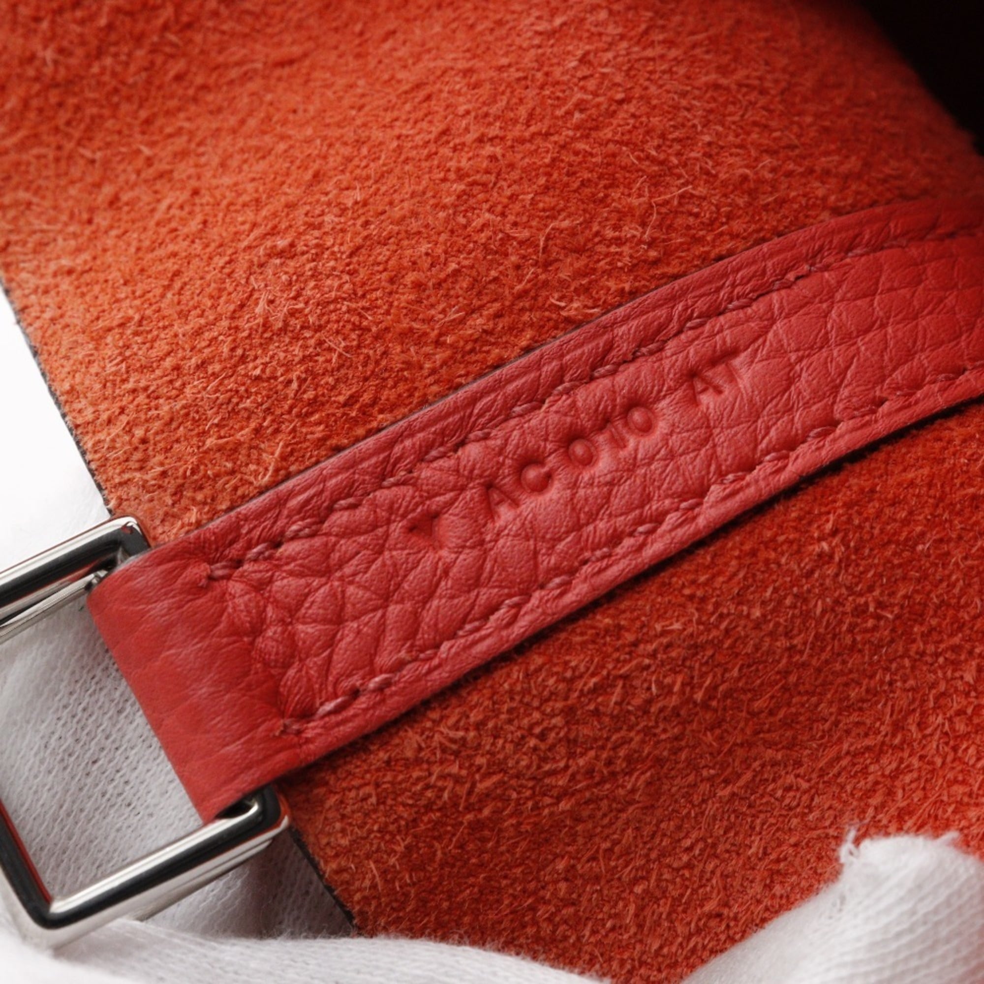HERMES Picotin Lock 18 PM Handbag Taurillon Clemence Rose Texas 2020 Pink/Y Belt Clasp Loc18K Women's — Like New