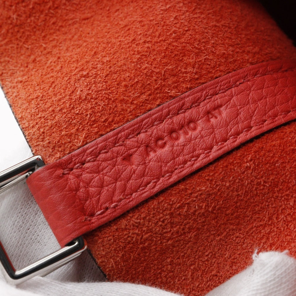 HERMES Picotin Lock 18 PM Handbag Taurillon Clemence Rose Texas 2020 Pink/Y Belt Clasp Loc18K Women's — Like New