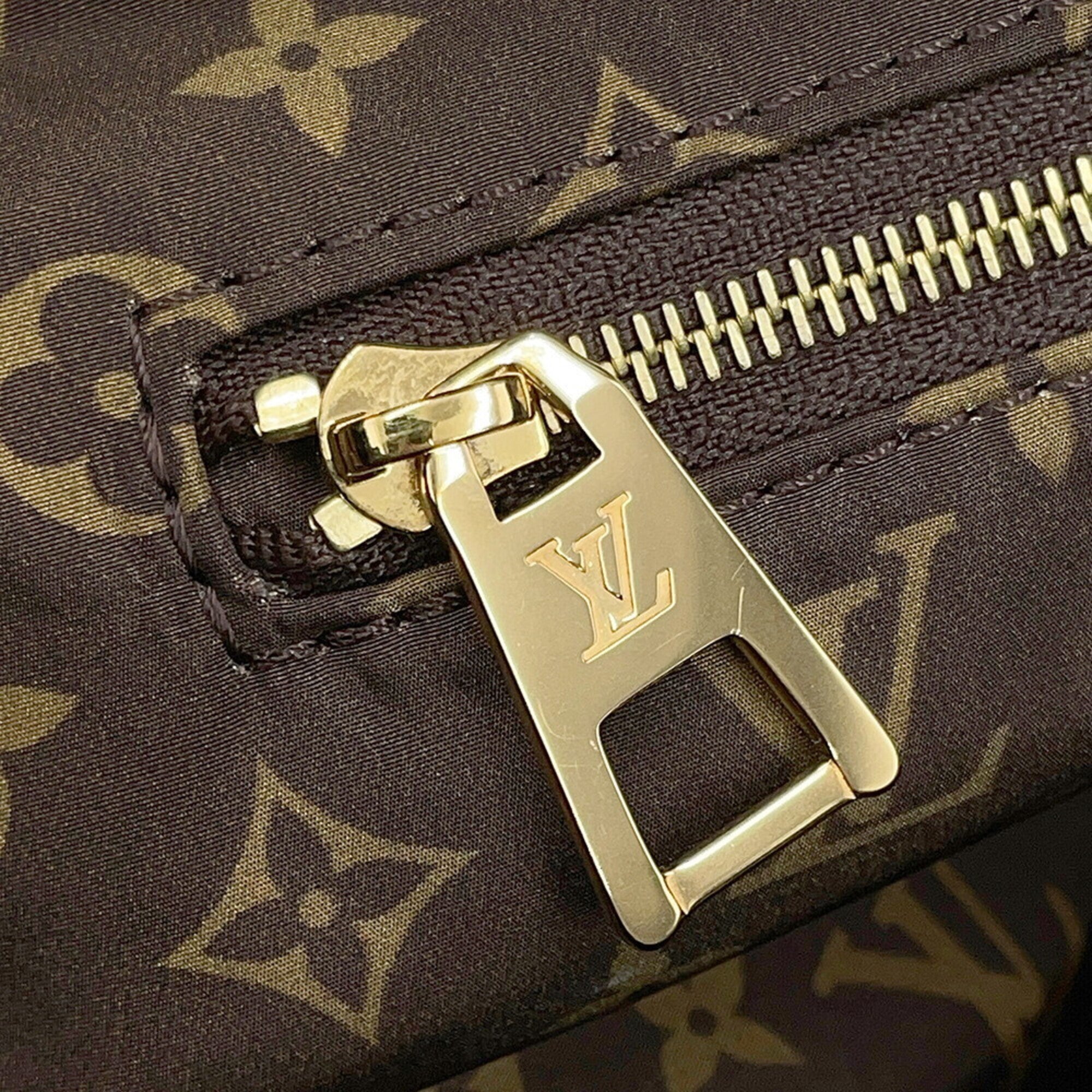 Louis Vuitton Tote Bag, Recycled Nylon, Monogram, OnTheGo GM M59005, Handbag, Black. Vuitton — Like New