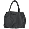 PRADA Prada Triangle Logo Plate Nylon Handbag in Black for Men and Women