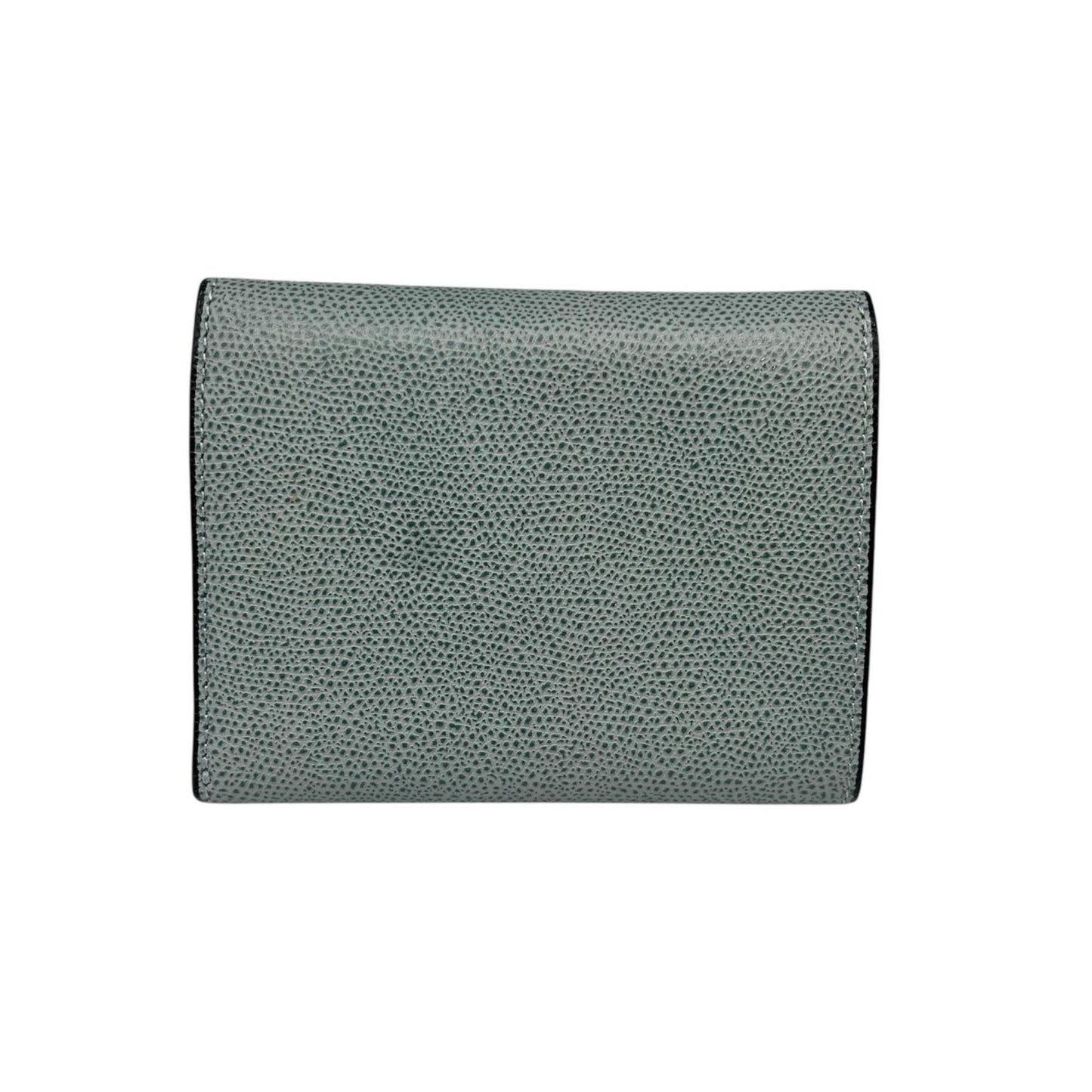 Valextra Iside Tri-fold Wallet in Powder Blue Calfskin for Women