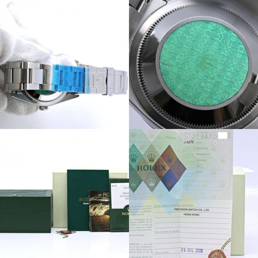 ROLEX Explorer 1 114270 Men's Watch, Stainless Steel, 40459 — Like New