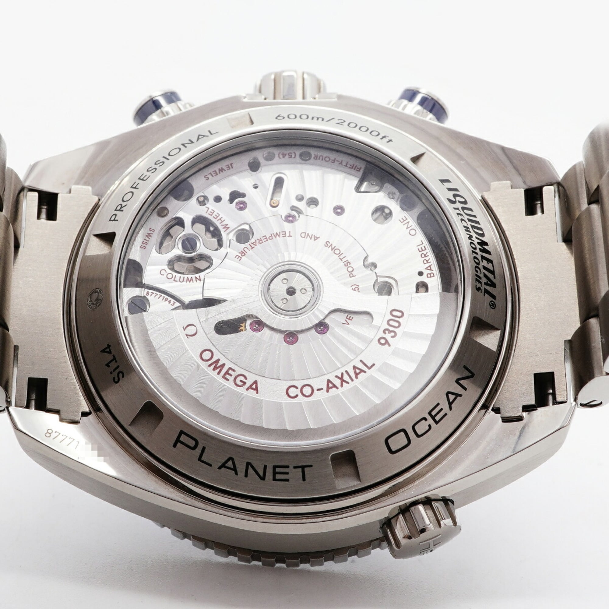 Omega Seamaster Planet Ocean Chrono 232.90.46.51.03.001 Blue Dial Men's Watch — Very Good