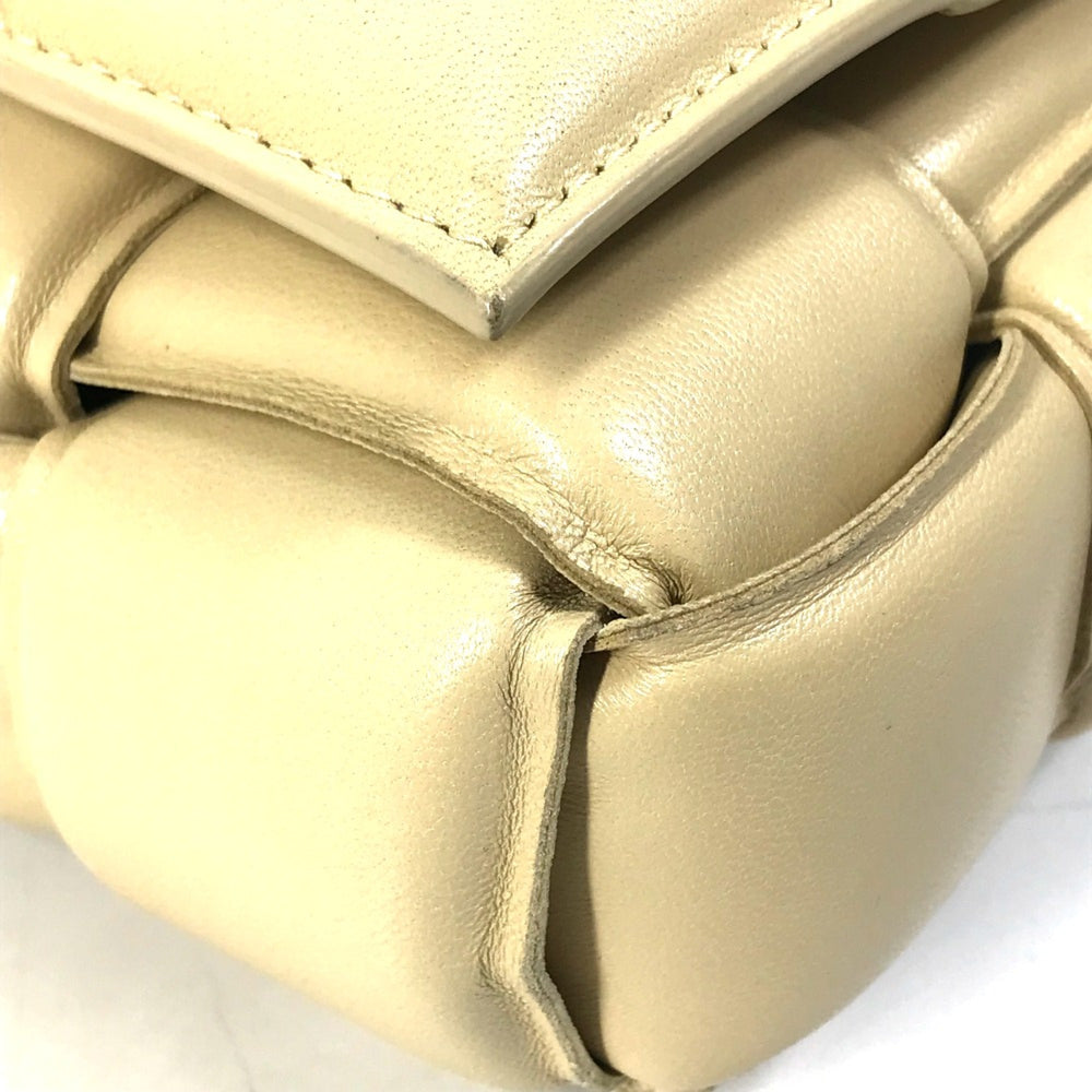 BOTTEGA VENETA 717506 Bag Shoulder Bag Beige — Like New