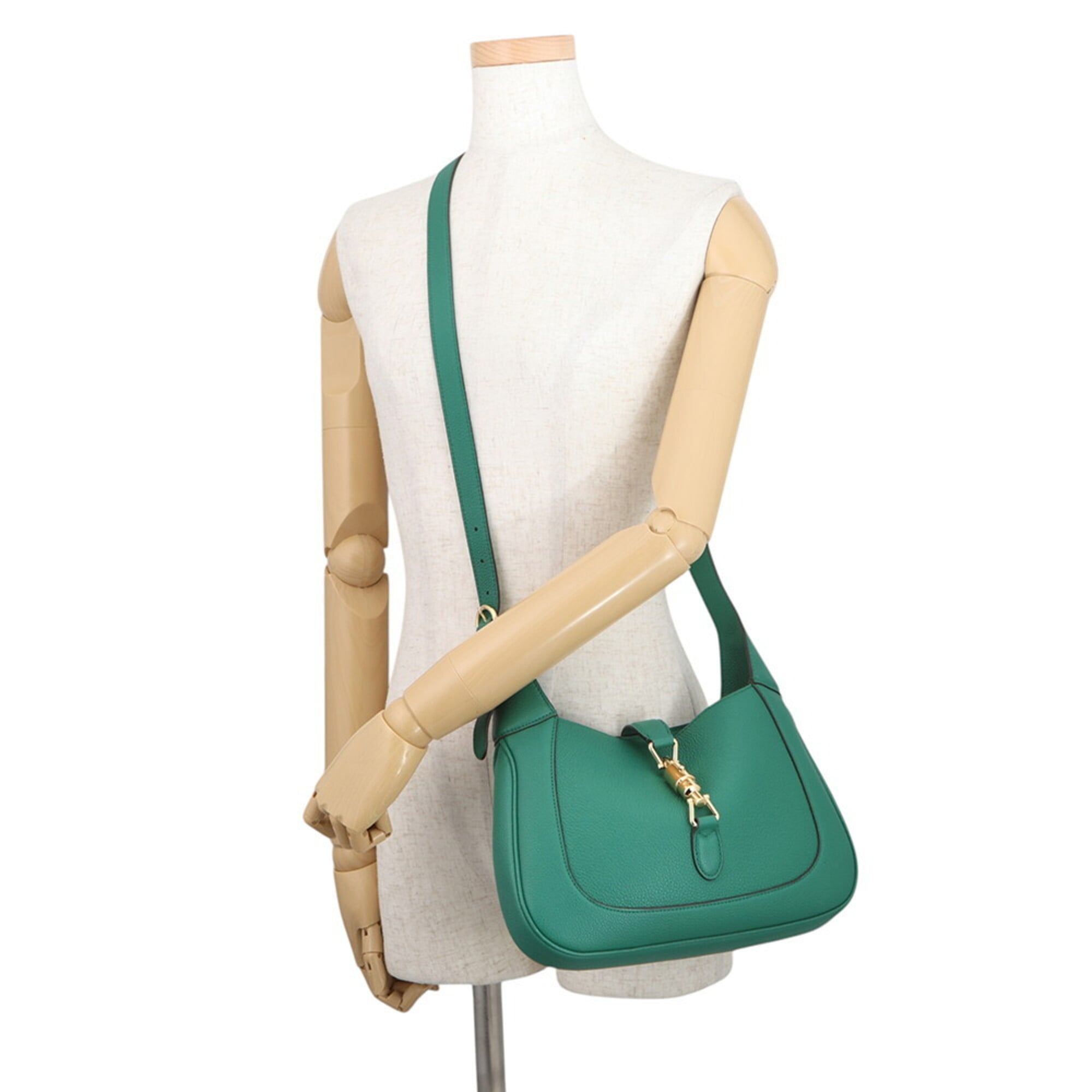 Gucci Jackie 1961 Small Leather Shoulder Bag 810232 GUCCI 2-way Handbag — Like New