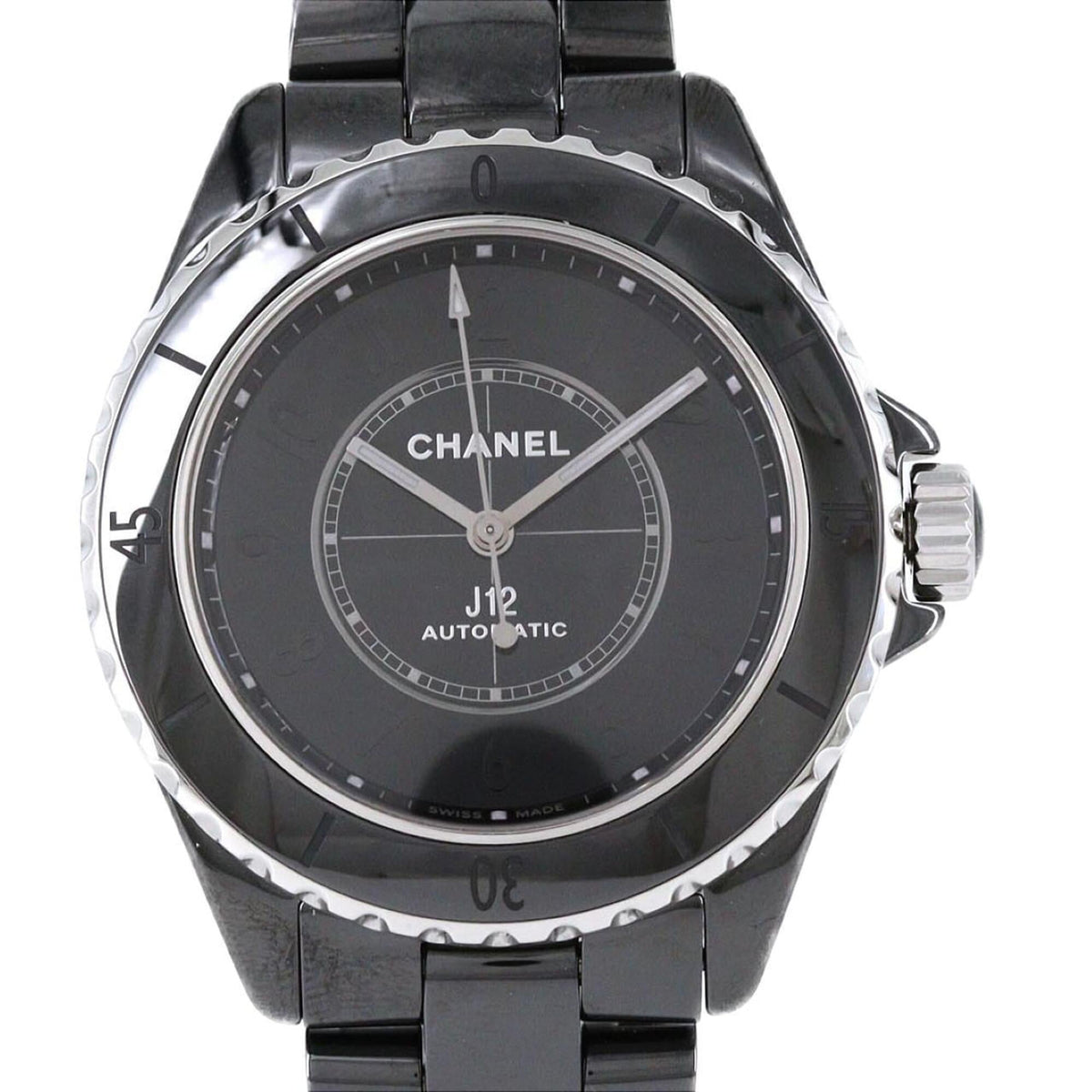 Chanel J12 Phantom Caliber 12.1 38mm Ceramic LIMITED H6185 Automatic Watch — Very Good