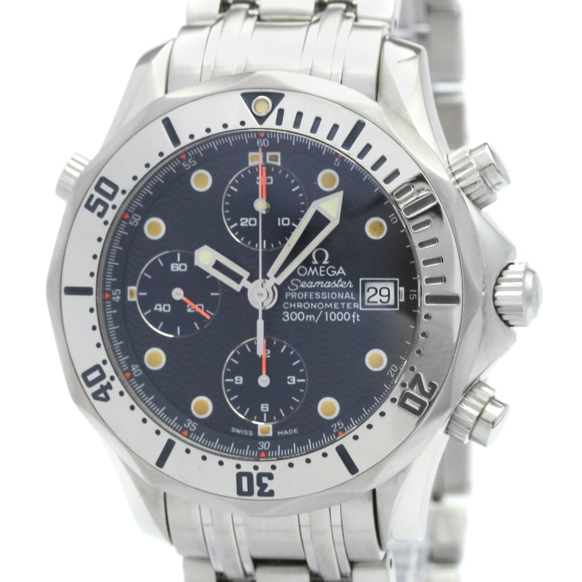 OMEGA Seamaster Professional 300M Chronograph Watch 2598.80 Polished — Very Good