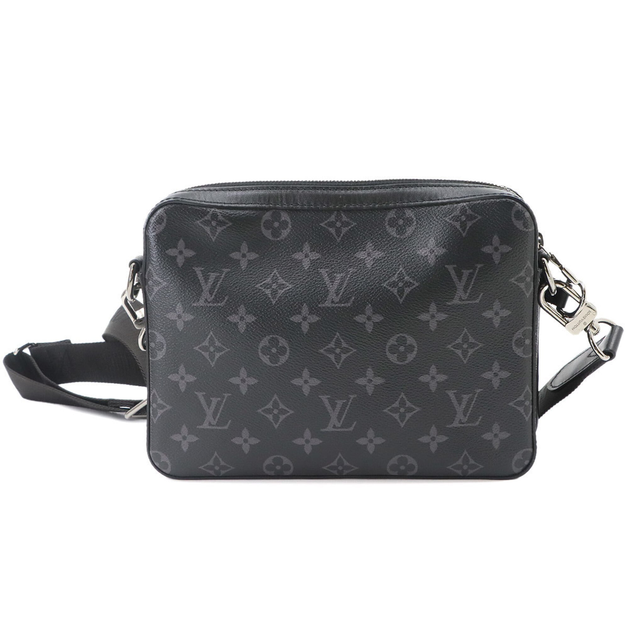 Louis Vuitton Monogram Eclipse Reverse Trio Shoulder Handbag M69443 Messenger — Like New