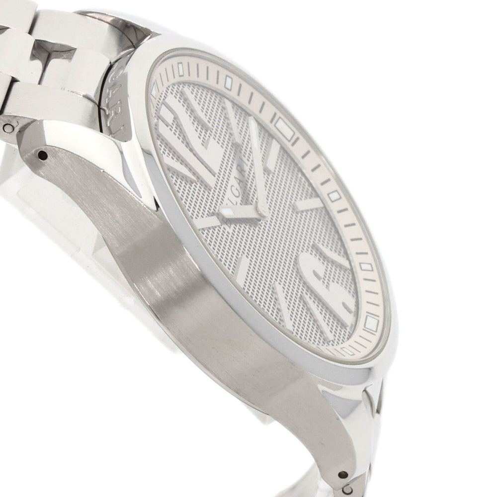BVLGARI ST42SS Solotempo Watch Stainless Steel SS Men's — Very Good
