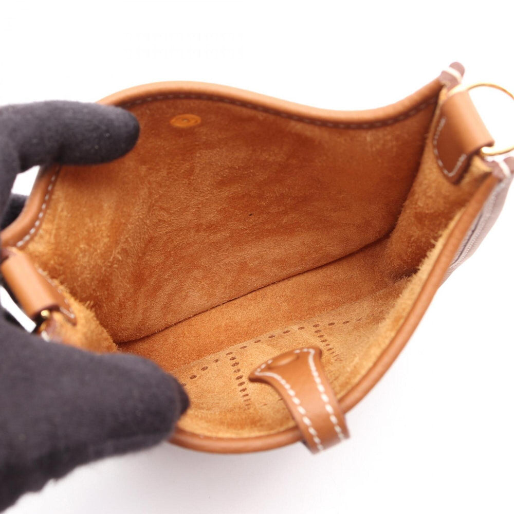 Hermes Evelyne Amazon TPM Shoulder Bag/Handbag, Leather, Taurillon Clemence, Brown Tone — New - Store Return
