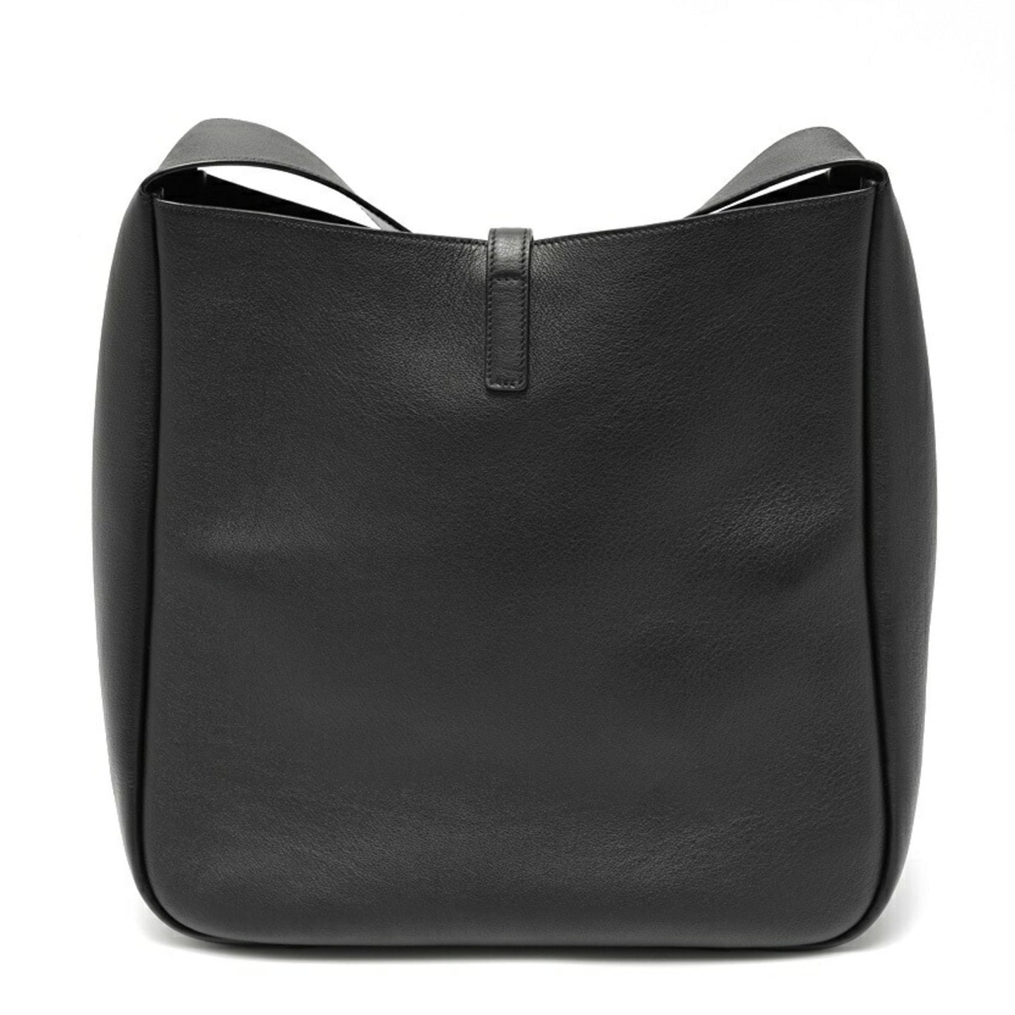 Saint Laurent SAINT LAURENT le 5?7 Soft Large Le Sun Cassette Shoulder Bag 753837 Grained Leather Black E-159054