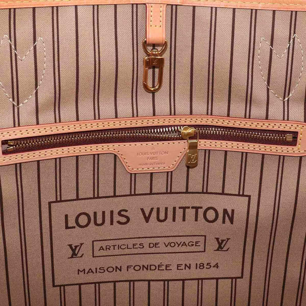 Louis Vuitton Neverfull MM Monogram Tote Handbag, Brown/Beige, M40995, Gold Hardware — New - Store Return