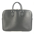 LOUIS VUITTON M54404 Epi Dandy Briefcase MM Handbag, Tote Bag, Document Business Leather, Men's, Noir Black