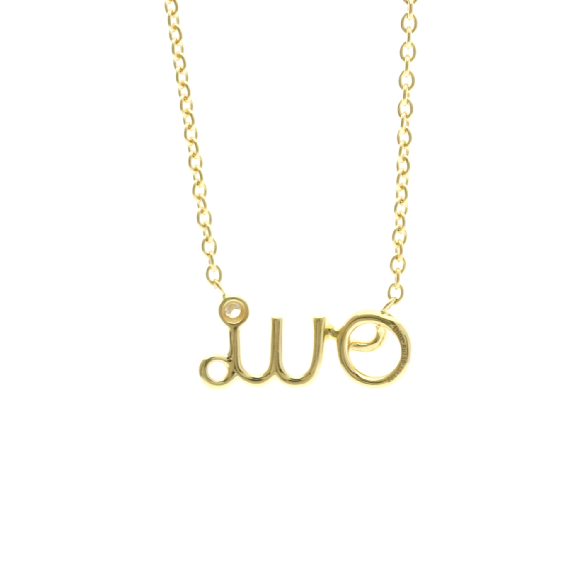 Christian Dior Dior Amour Yellow Gold (18K) Diamond Men,Women Fashion Pendant Necklace (Gold)