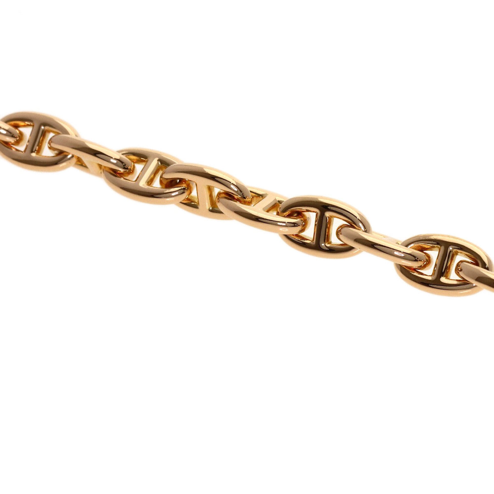 Hermes Chaine d'Ancre TPM 26-link bracelet, 18K pink gold, women's — Like New