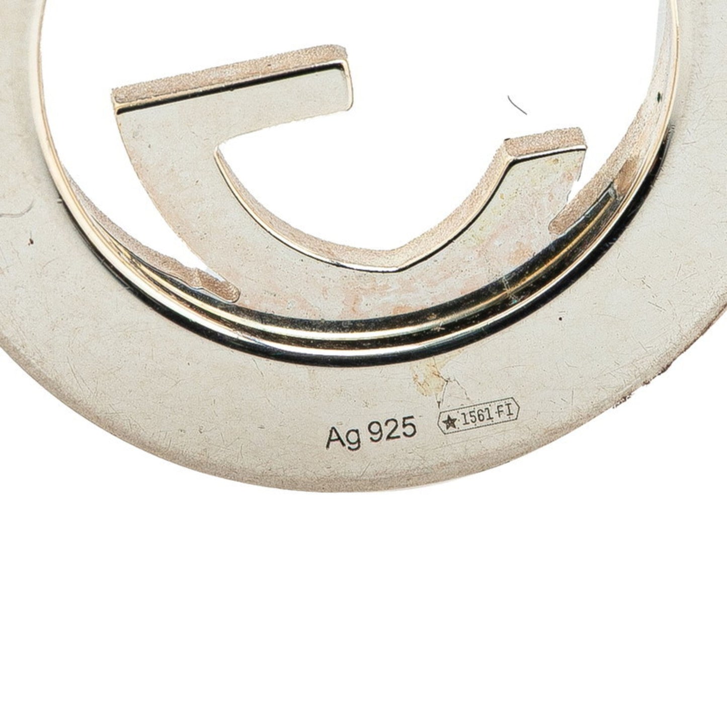 Gucci Interlocking G Chain Pendant Necklace SV925 Silver Women's GUCCI