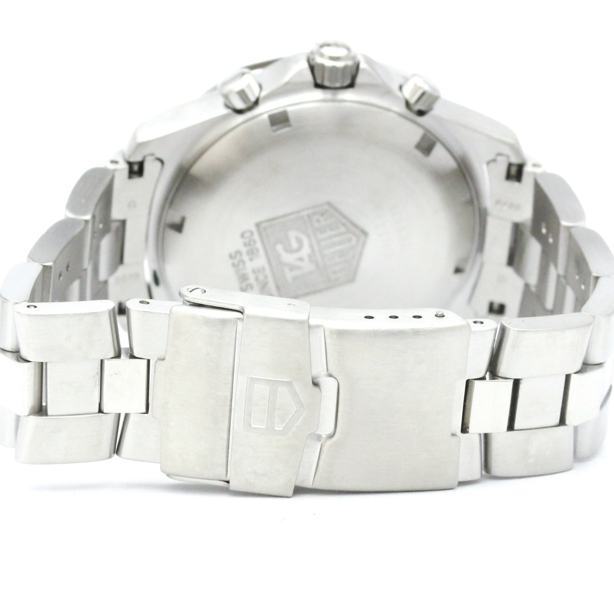 TAG HEUER 2000 Exclusive Steel Quartz Mens Watch CN1111 Polished — Very Good