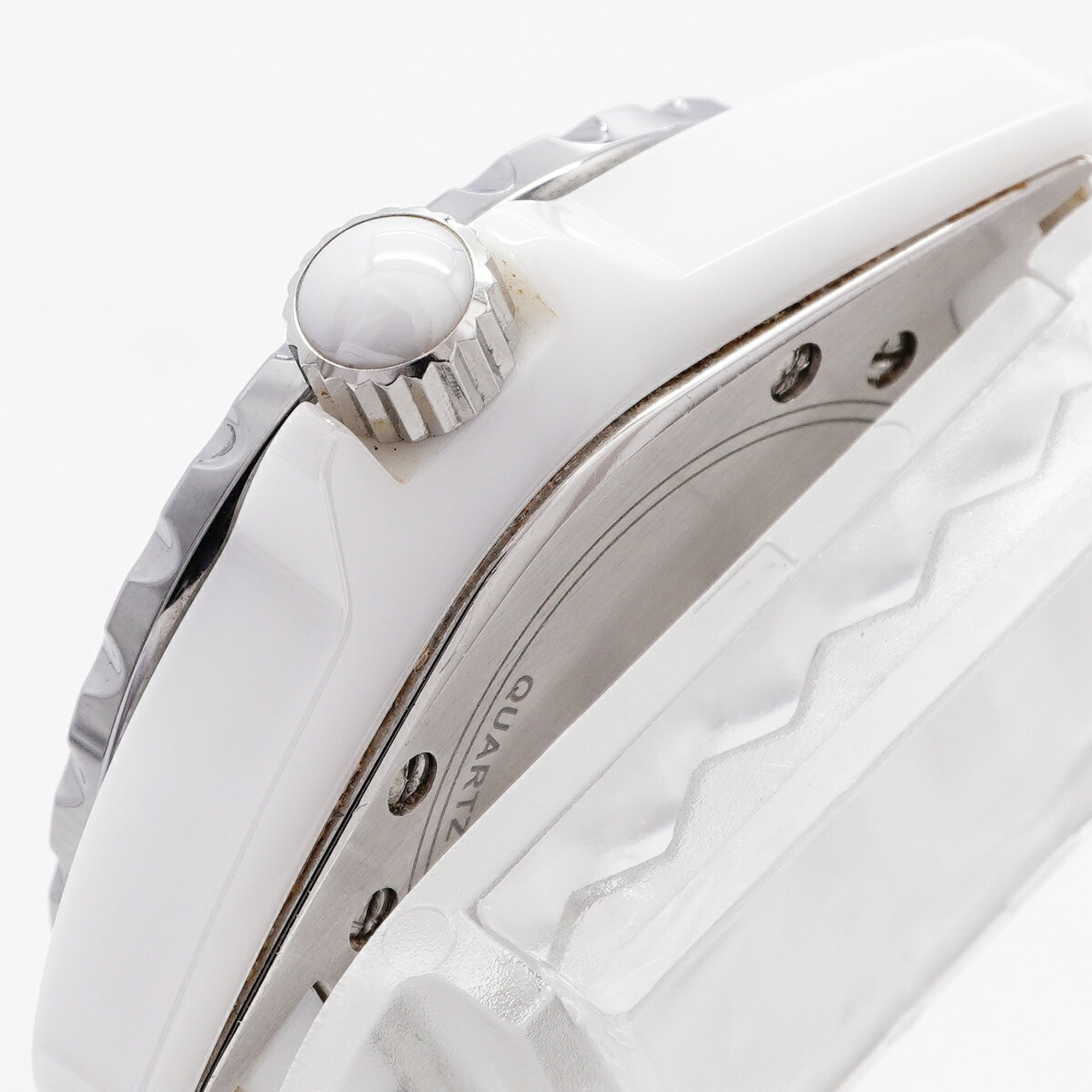 Chanel J12 Diamond H1628 White Dial Women's Watch — Good