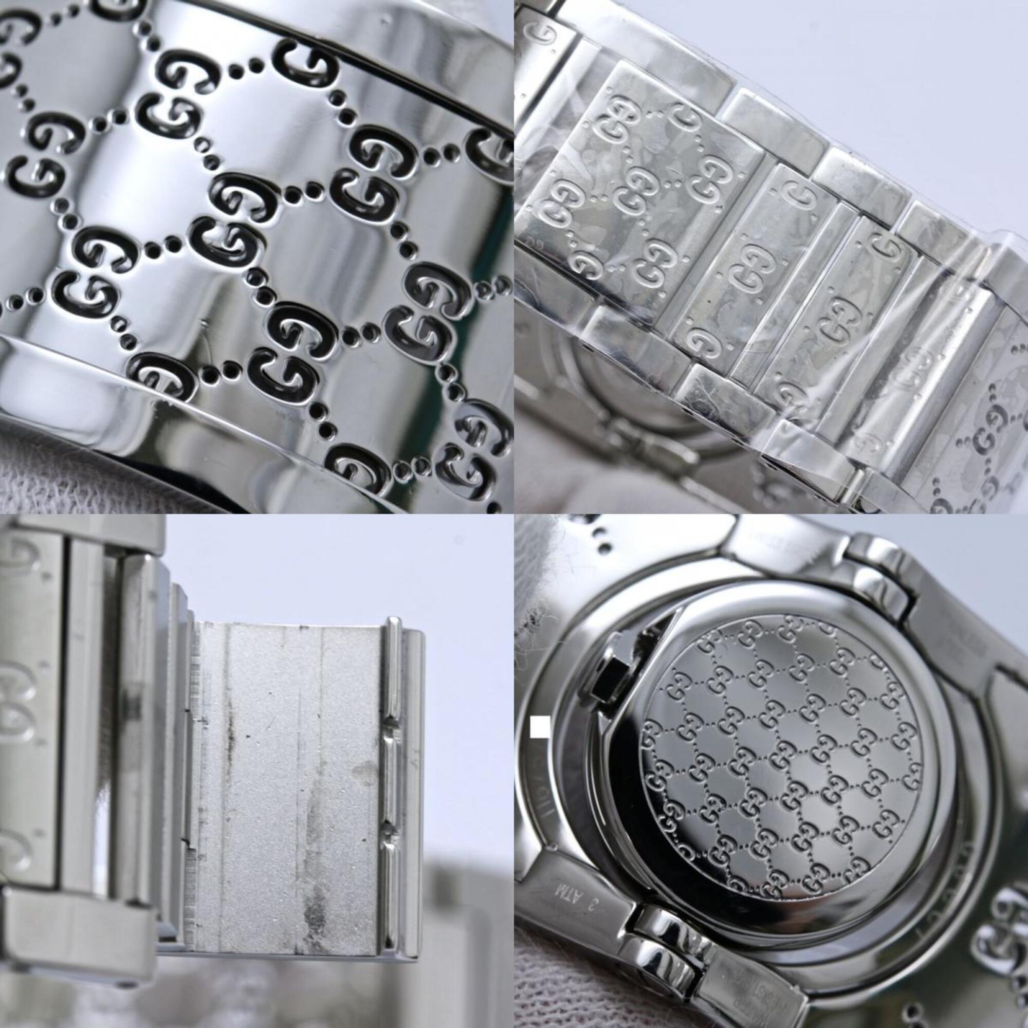 GUCCI Toile Bangle YA112513 112 Women's Watch SS 40522 — Very Good