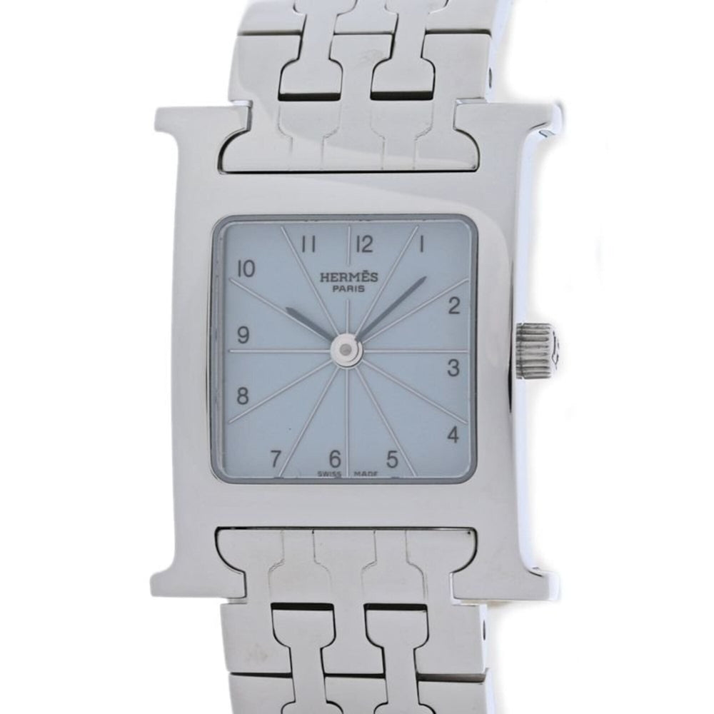 HERMES H-Watch HH1.210.632/4804 Women's Watch Stainless Steel /40407 — Very Good