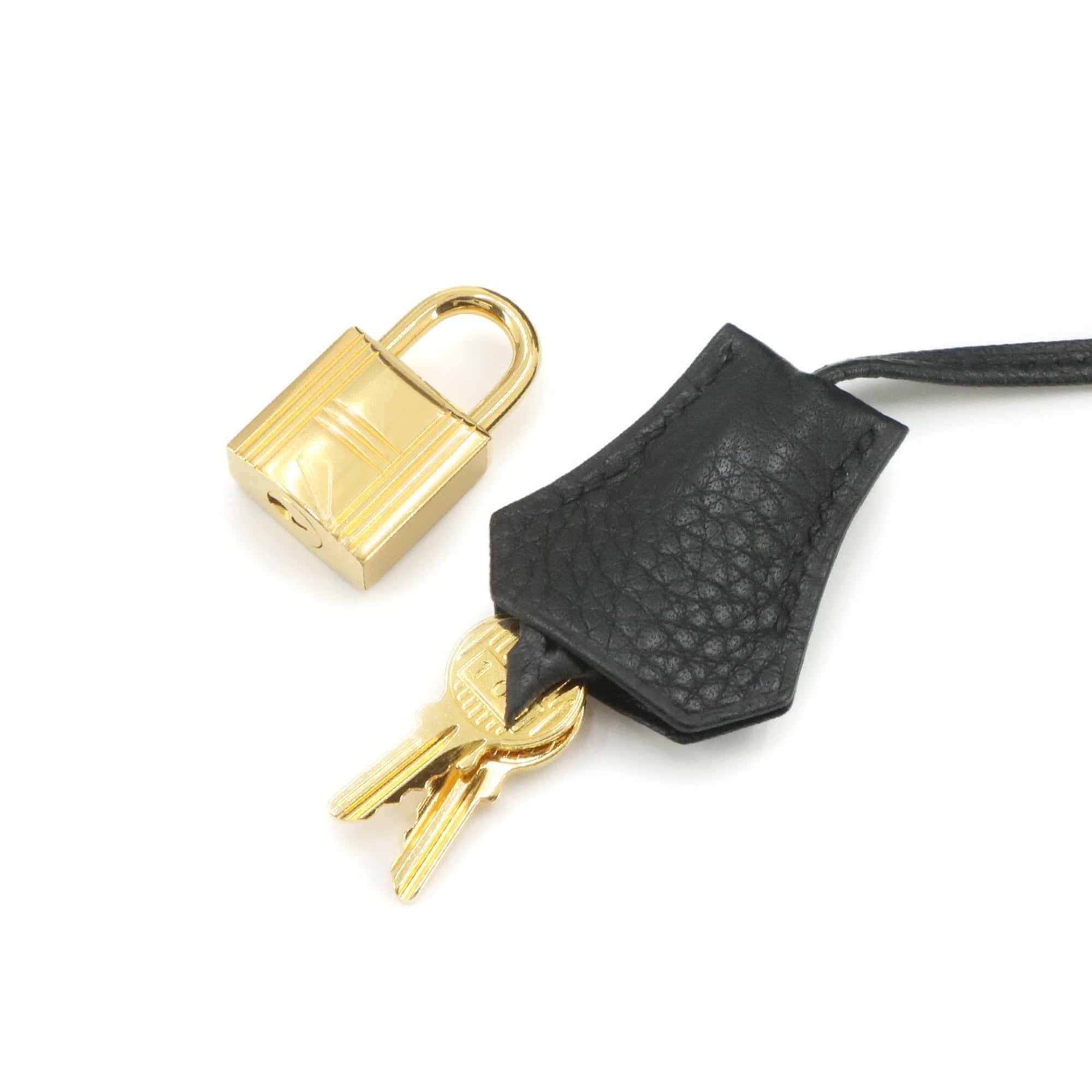 Hermes Birkin 35 Togo Black Handbag with X Stamp and Gold Hardware — Like New