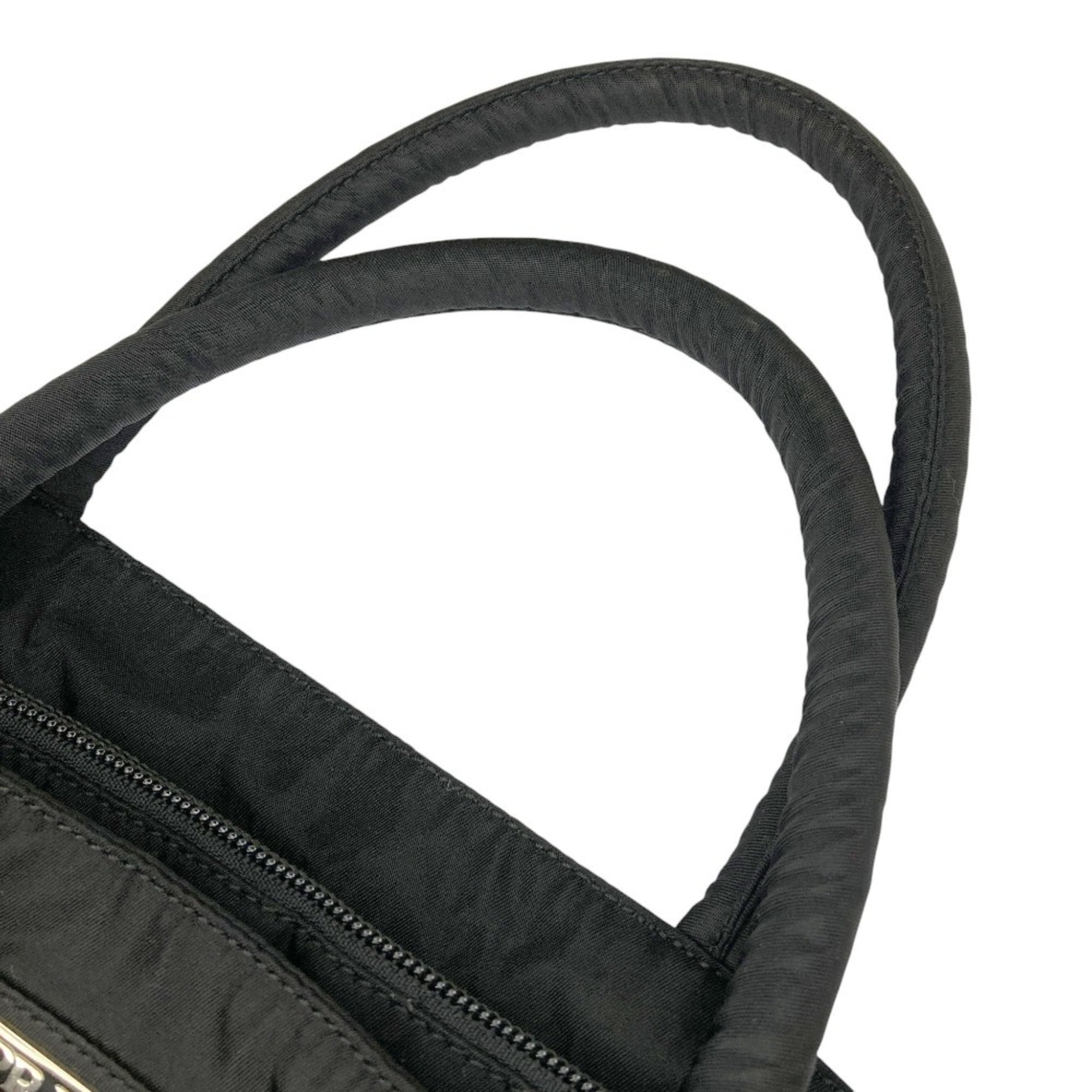 PRADA Prada Triangle Logo Plate Nylon Handbag in Black for Men and Women