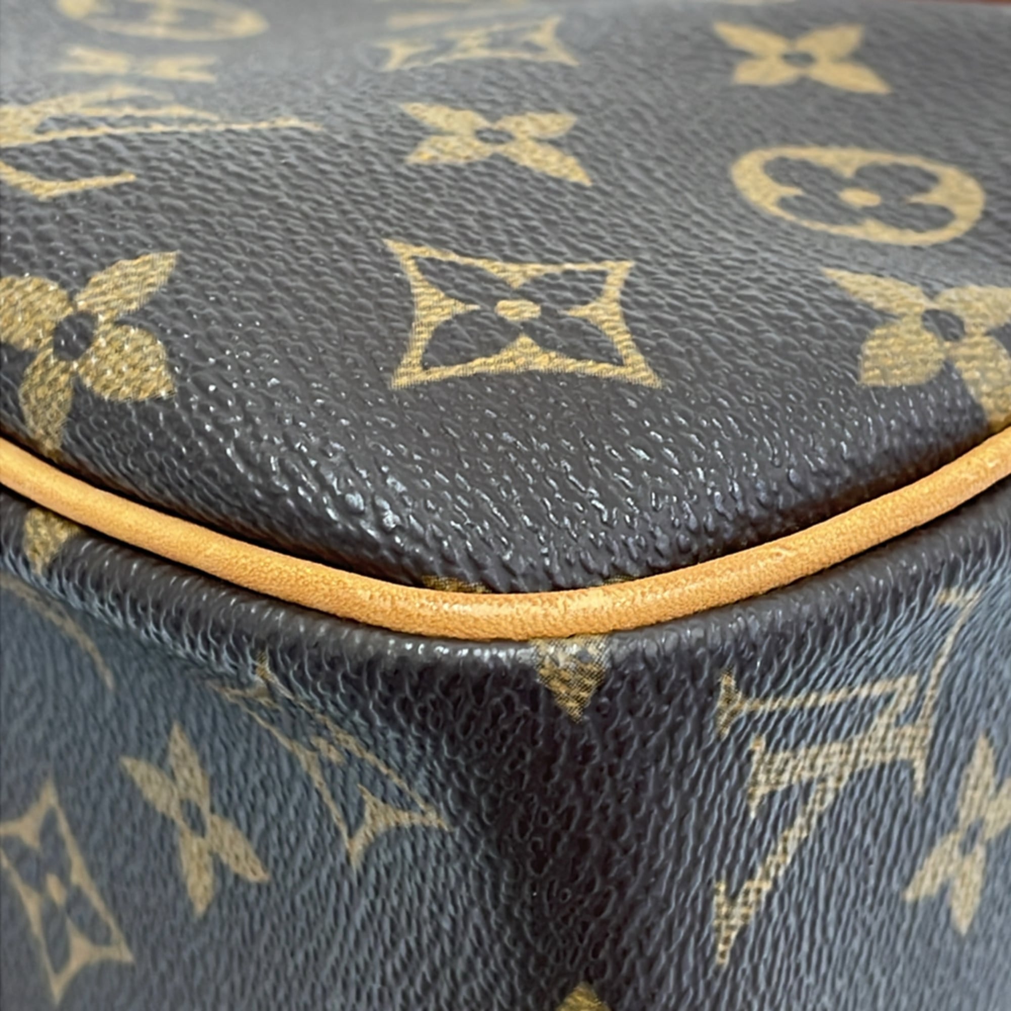 LOUIS VUITTON Louis Vuitton Monogram Cite GM Shoulder Bag M51181 Brown Women's — Like New